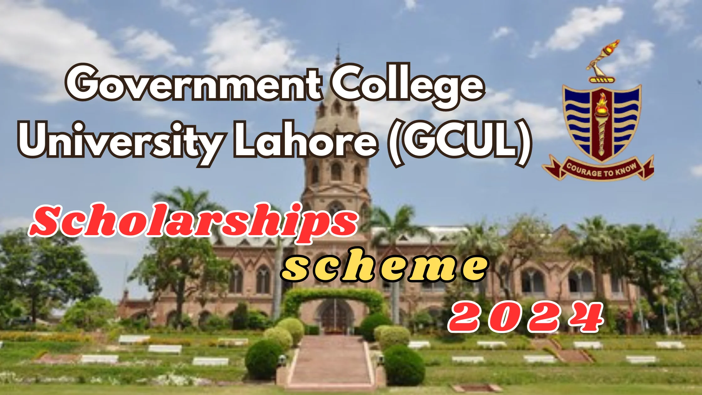 gcu lahore admissions