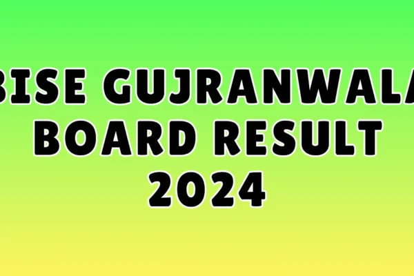 gujranwala board 1st year result