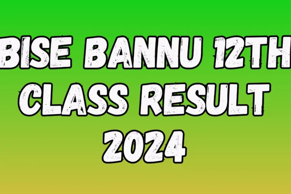 bise bannu result