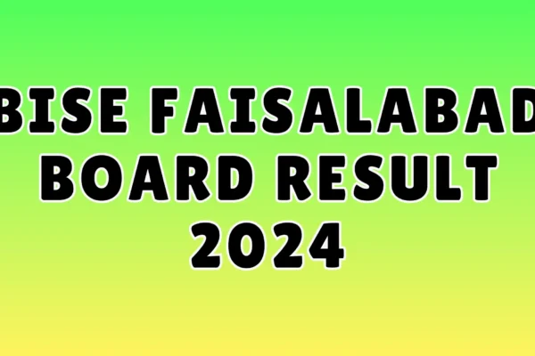 BISE Faisalabad Board 11th Class Result