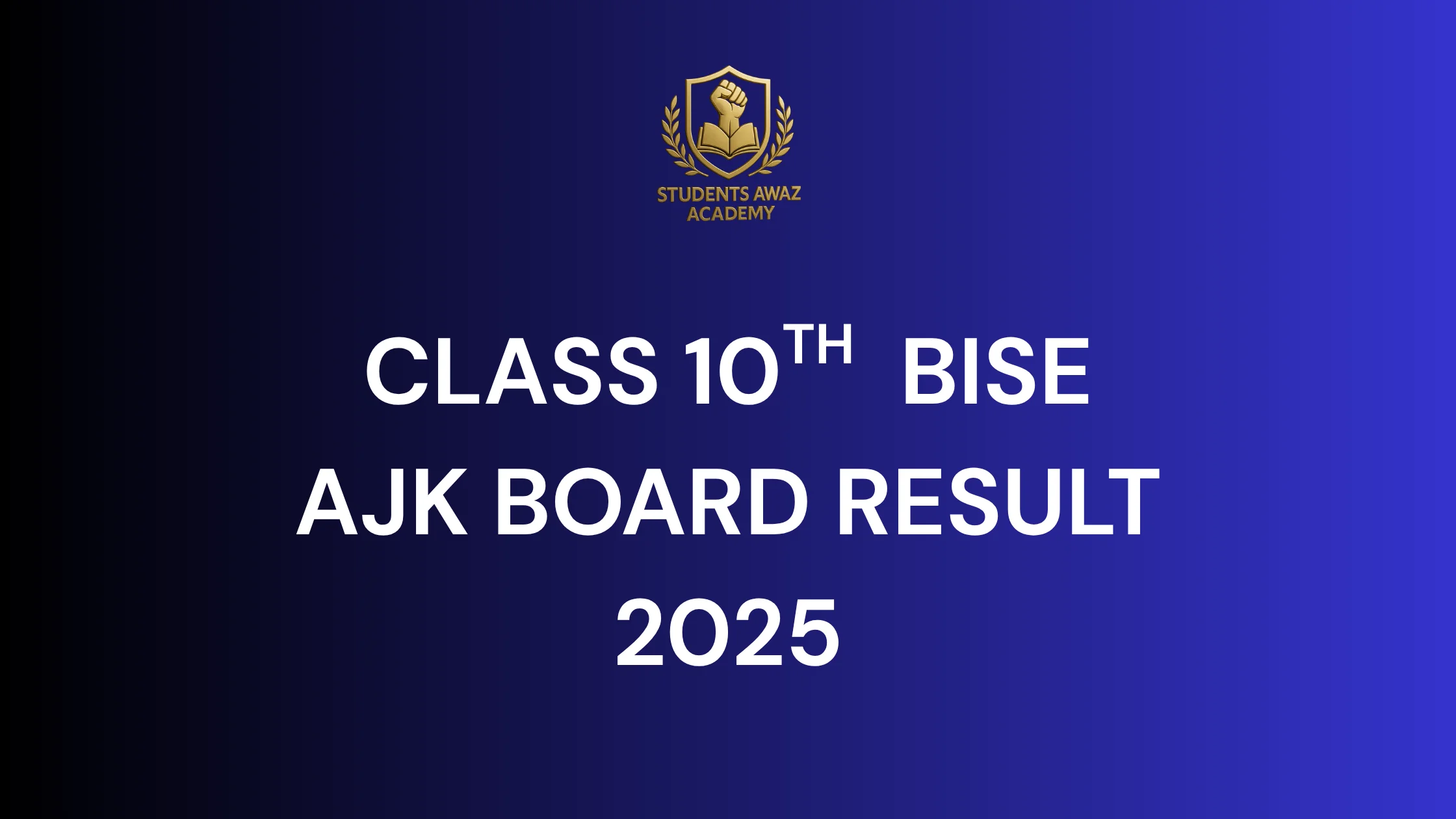 ajk bise result