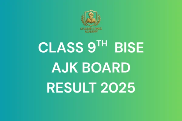 ajk board result