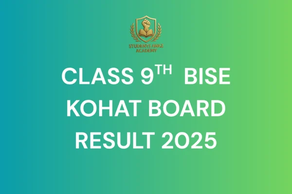 Bise kohat result