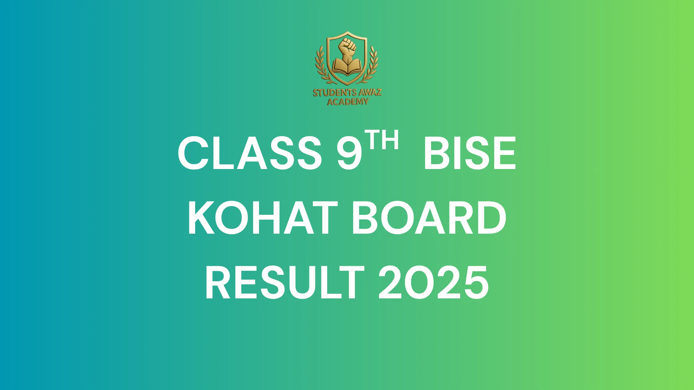 Bise kohat result