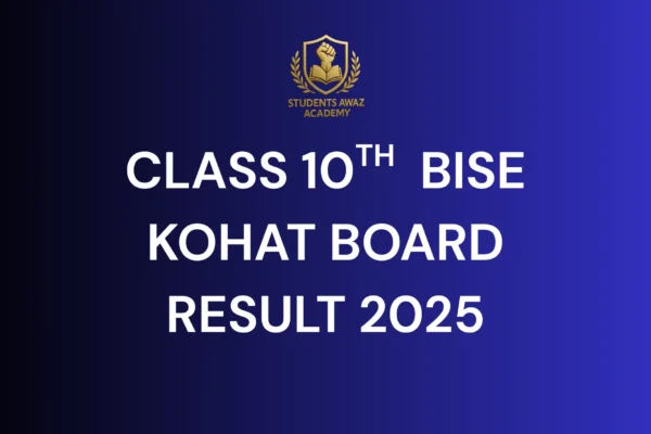 kohat board result