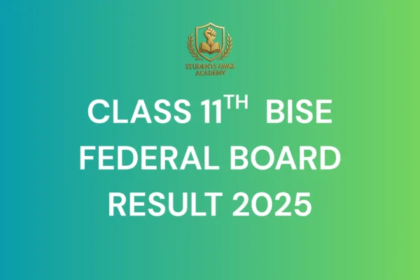 How to check Federal Board 11th Result 2025 online