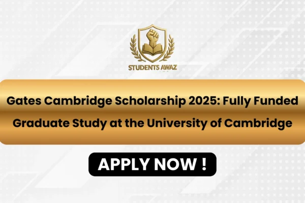 cambridge scholarship 2025