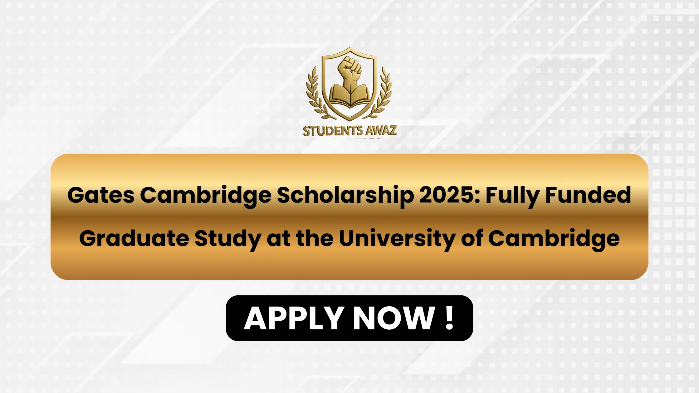 cambridge scholarship 2025