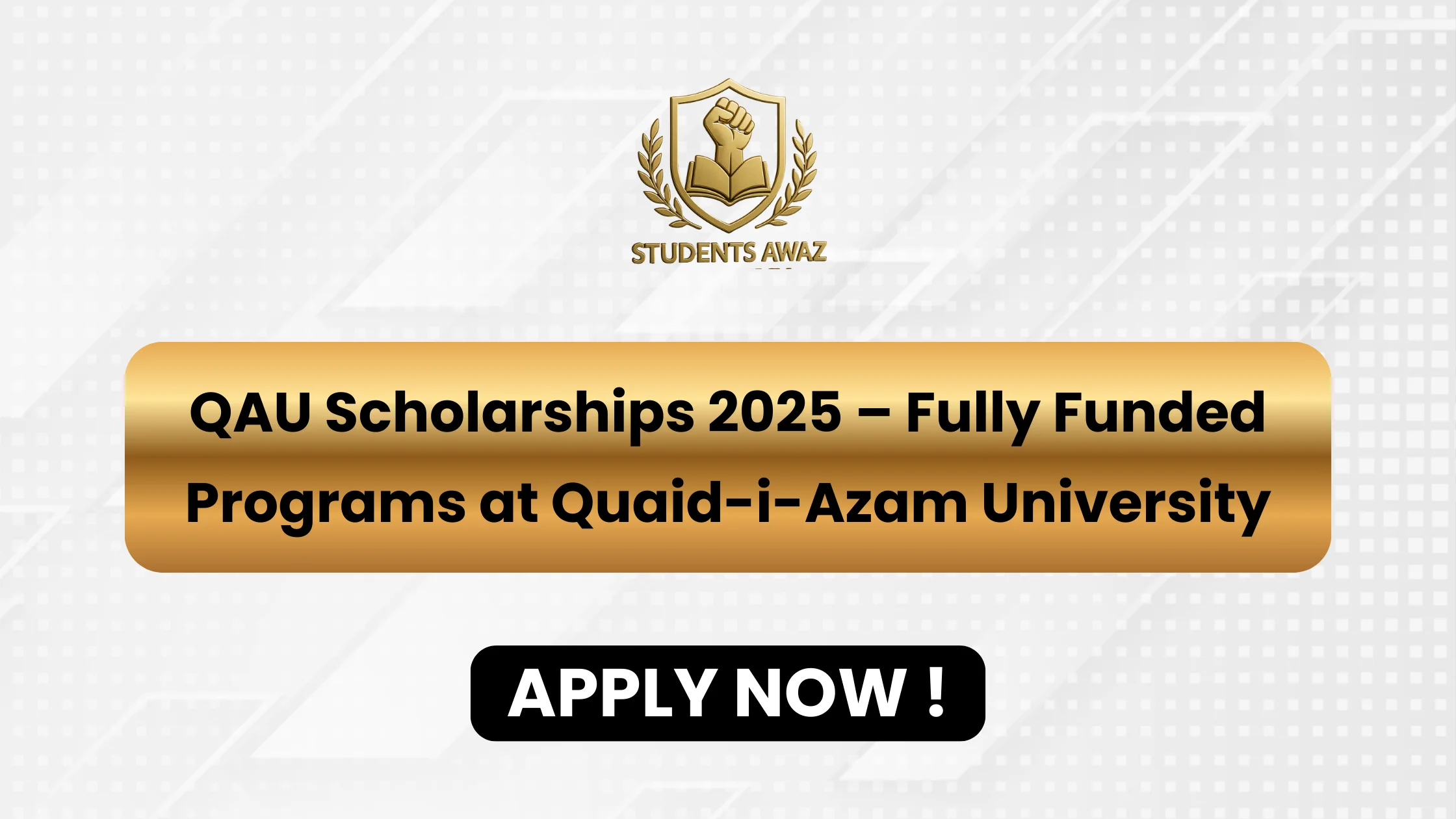 qau scholarship