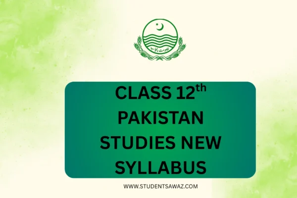 pakistan studies class 12