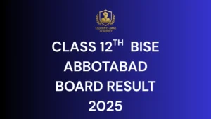 BISE Abbottabad 12th Class Result 2025 – Check by Name, Roll Number, or SMS