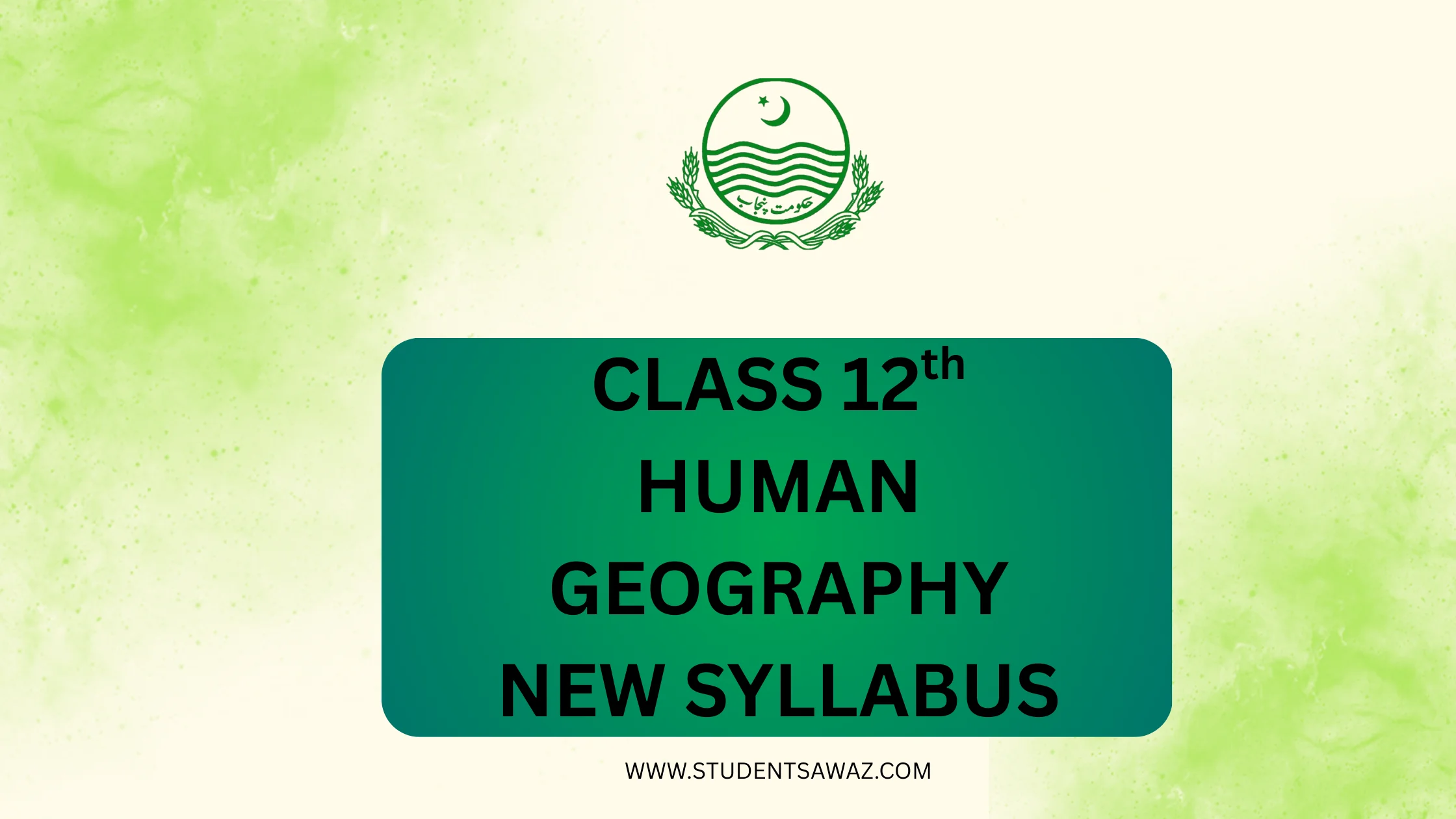 human geography class 12