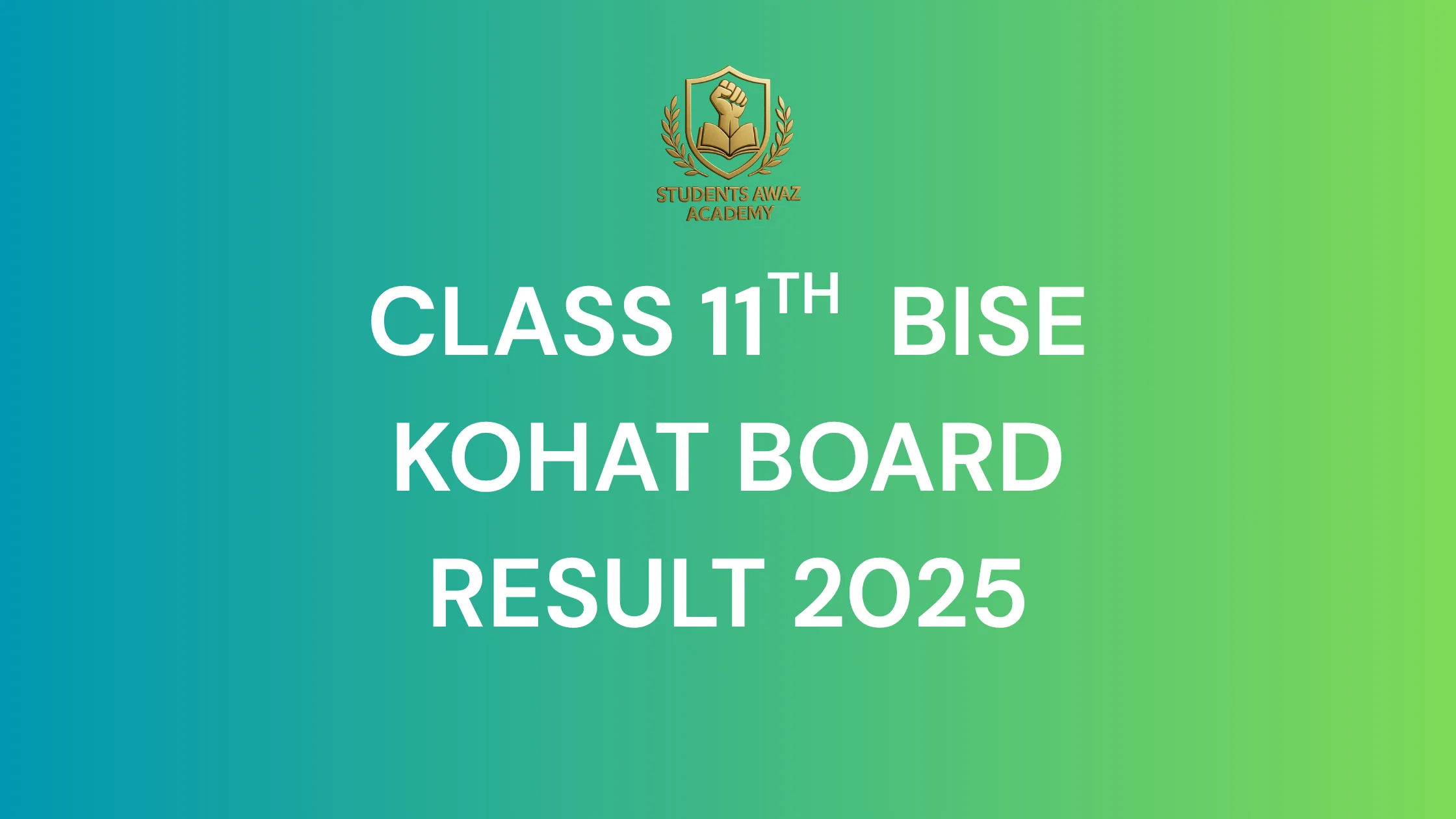 bise kohat board