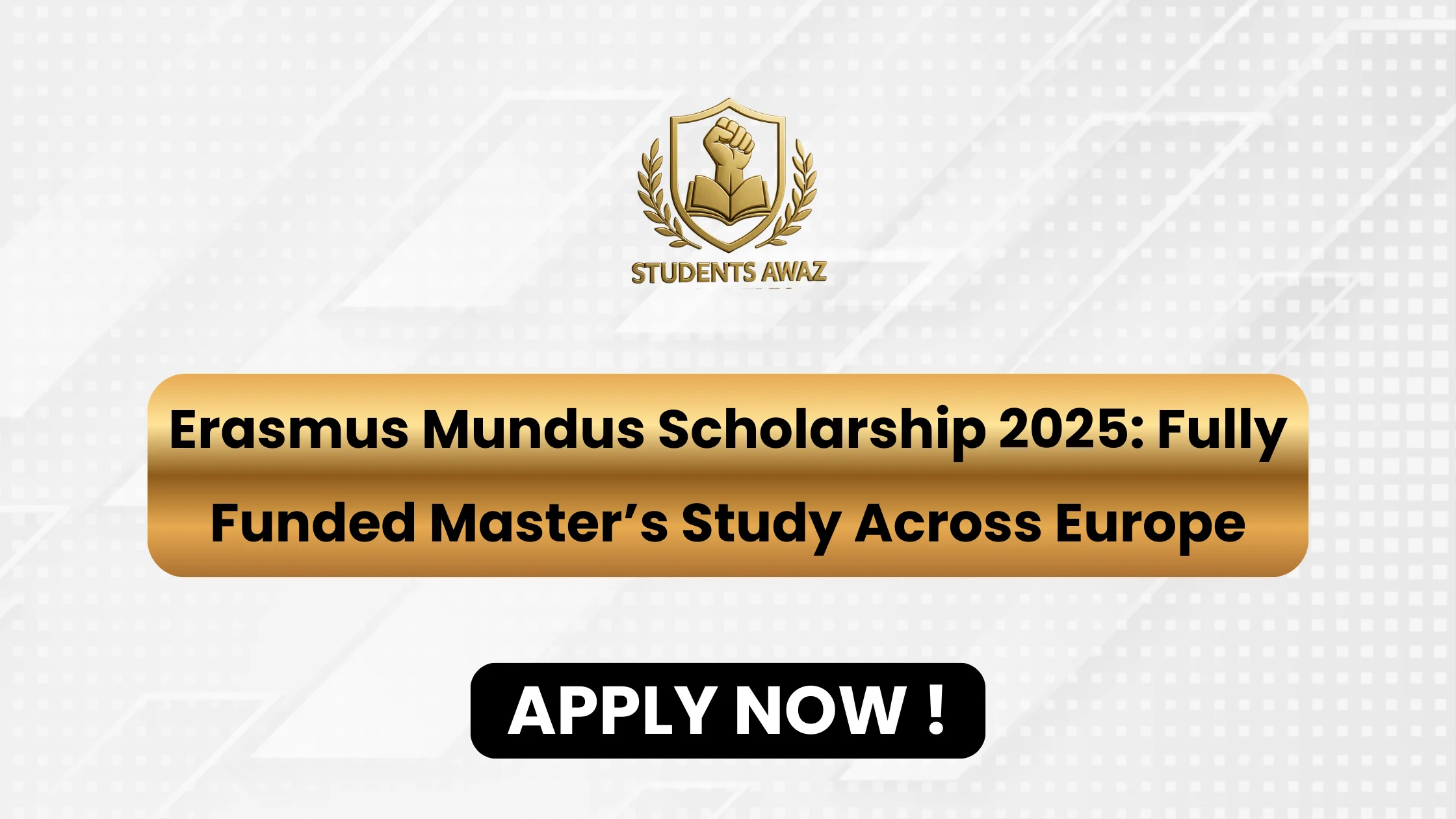Erasmus Mundus Scholarship