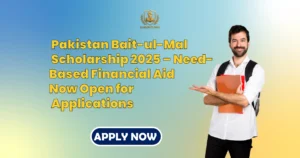 pakistan baitulmal scholarship