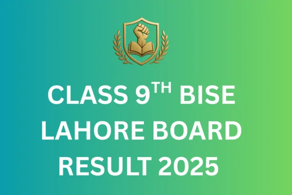 9th Class Result 2025 check online by name, roll number, and SMS