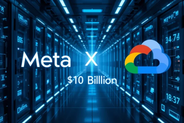Meta signs $10B Google Cloud deal to expand AI data centers and infrastructure