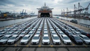 Car Import Policy Pakistan with 40% tariff on used cars"