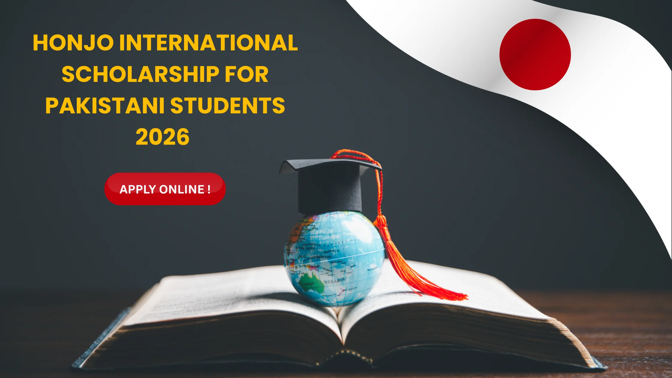 Honjo International Scholarship 2026 for Pakistani students studying in Japan