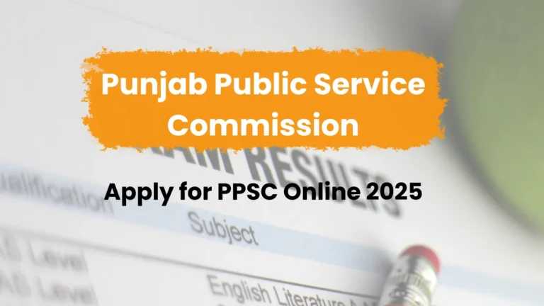 apply for ppsc
