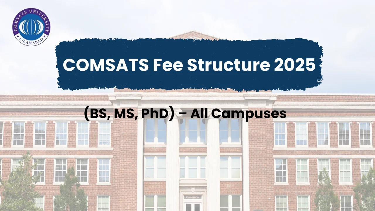 comsats fee structure