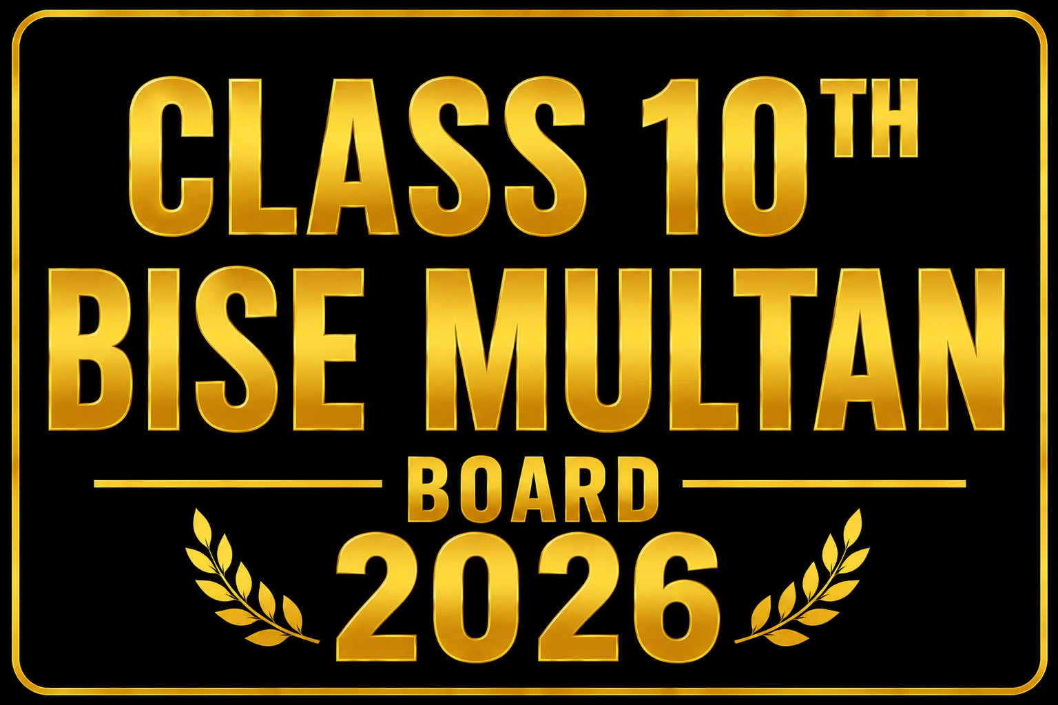 BISE Multan 10th Class Result 2026 Check By Roll Number